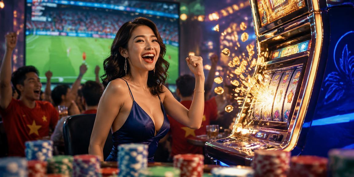 Người dùng TP.HCM tham gia xổ số và trò chơi trực tuyến trong không khí lễ hội sôi động