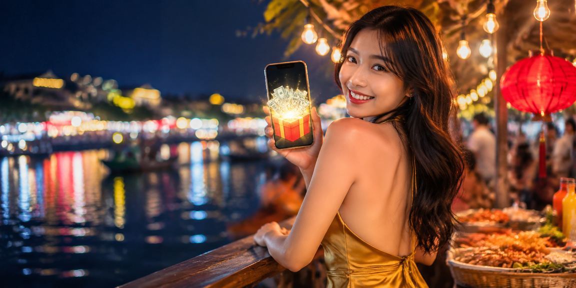 Người dùng vùng Đồng bằng sông Cửu Long truy cập casino trực tuyến tại chợ đêm qua điện thoại